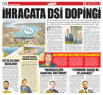 İhracata DSİ dopingi